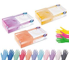 Untersuchungshandschuhe Nitril farbig
