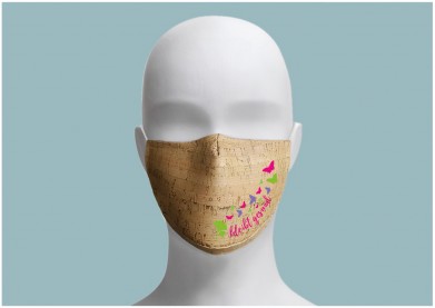 Kork-Masken mit Druck