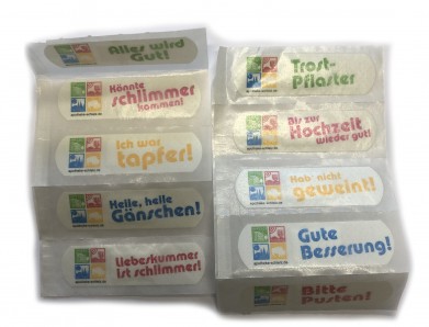 Standardpflaster bedruckt