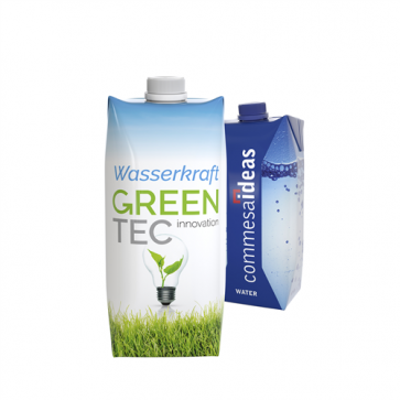 Wasser im FSC-Tetra Pak Karton