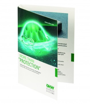 Antibakterielles Handreinigungsspray Cover Card Außen