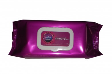 Antibakterielle Tücher im Spender