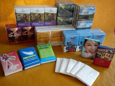 Papier-Taschentücher – 5er Päckchen Papier