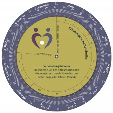 Schwangerschaftsscheibe